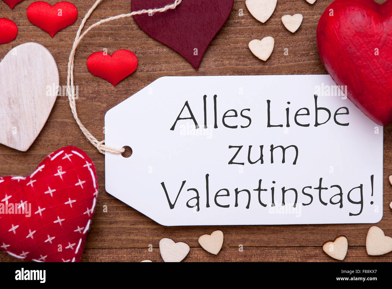 Alles liebe zum valentinstag valentine hi-res stock photography and images  - Alamy