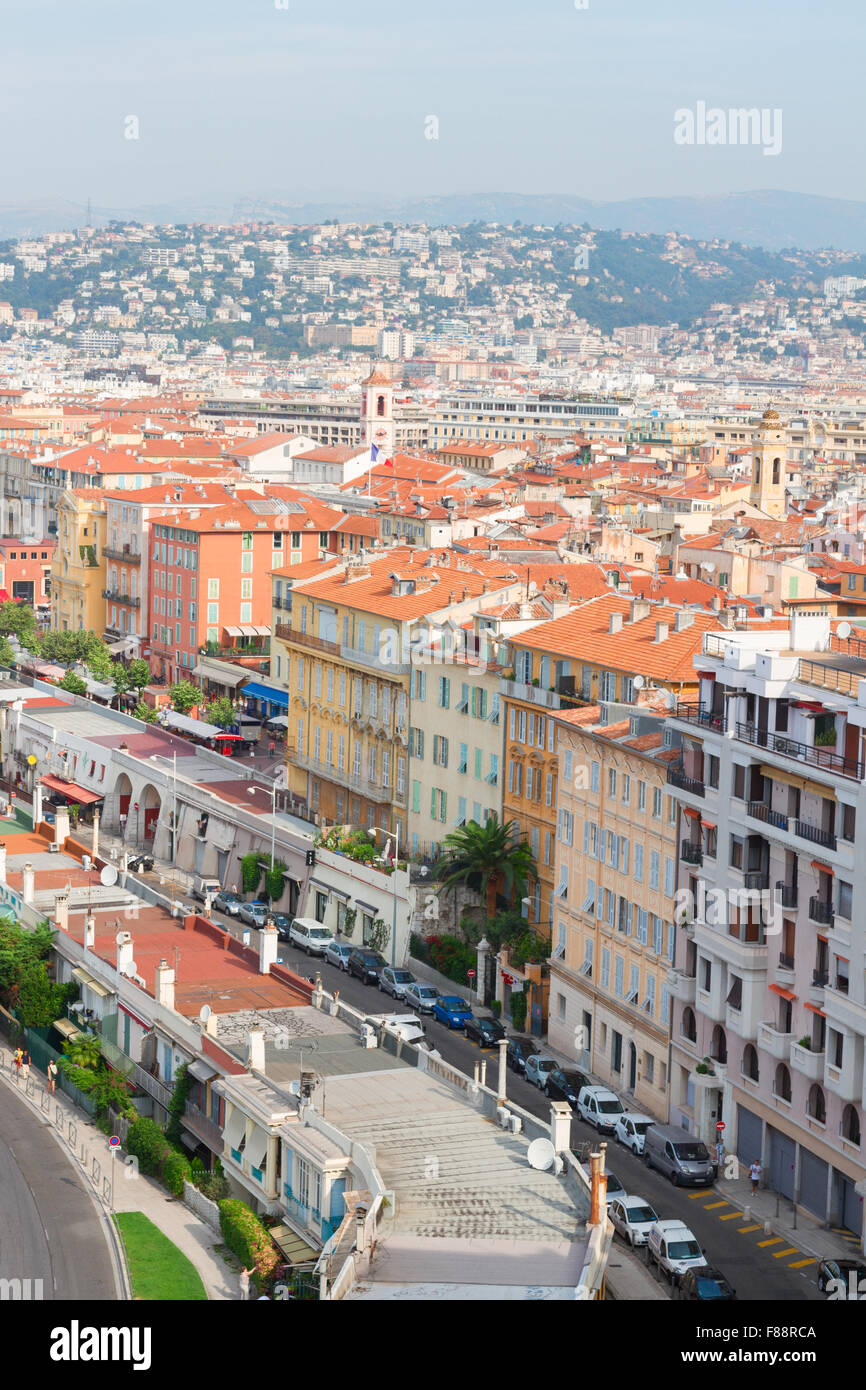 Cityscape Of Nice France Stock Photo Alamy