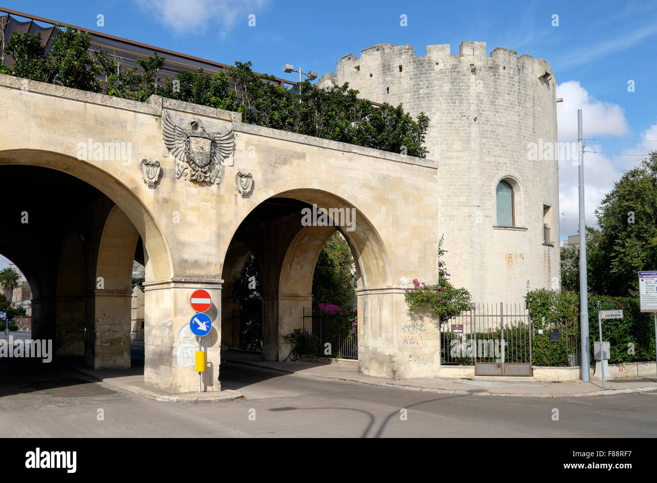 Torre del Parco, Lecce, Puglia, Italy Stock Photo