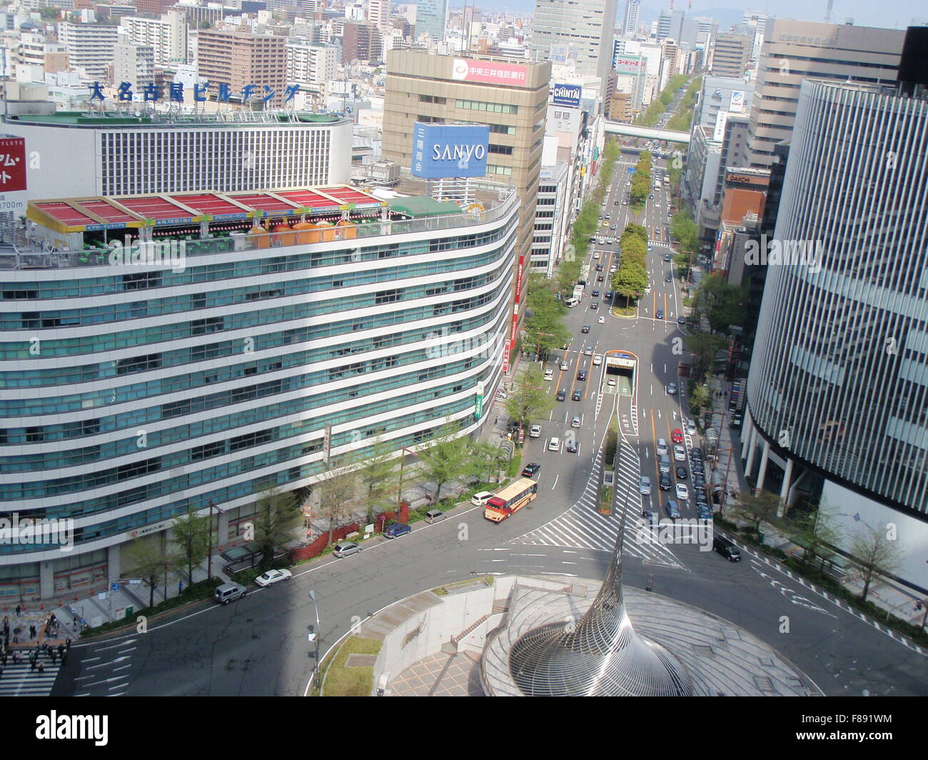 The scenery of Nagoya Stock Photo