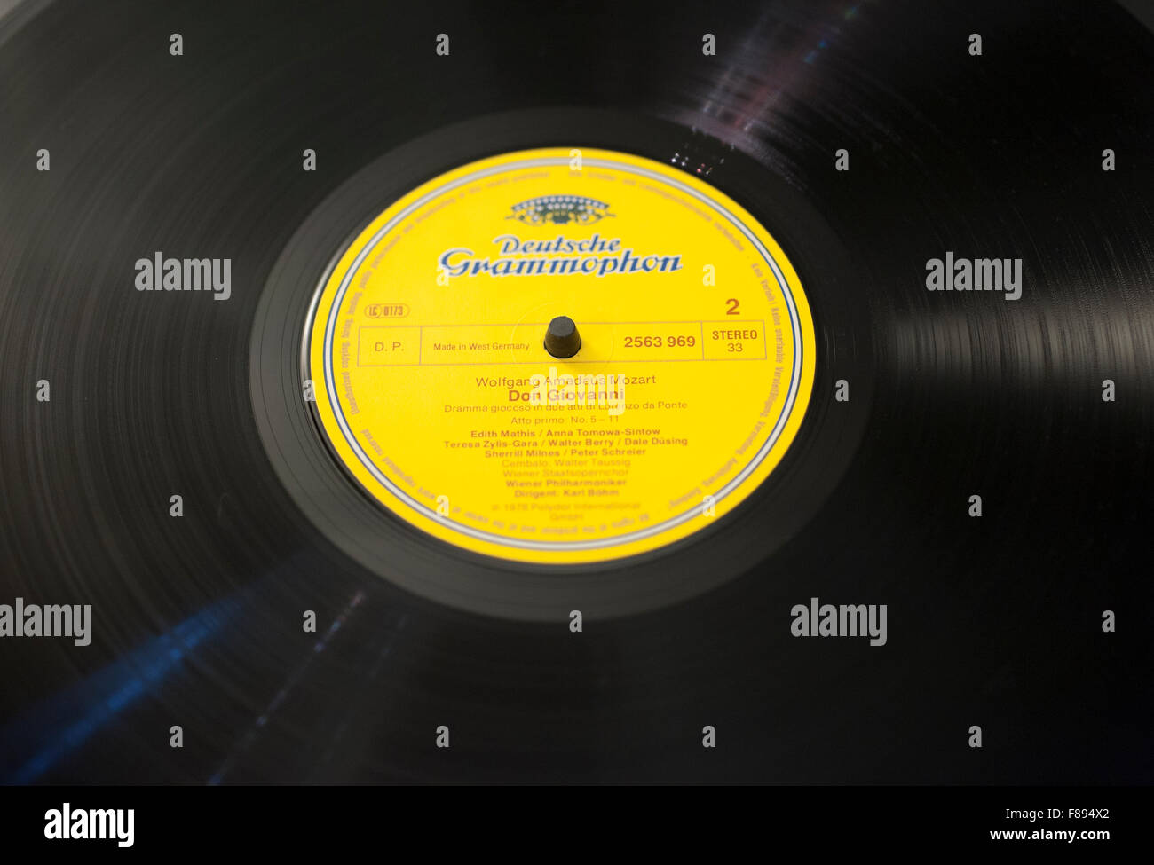 Vinyl deutsche grammophon record on hi-res stock photography and images -  Alamy