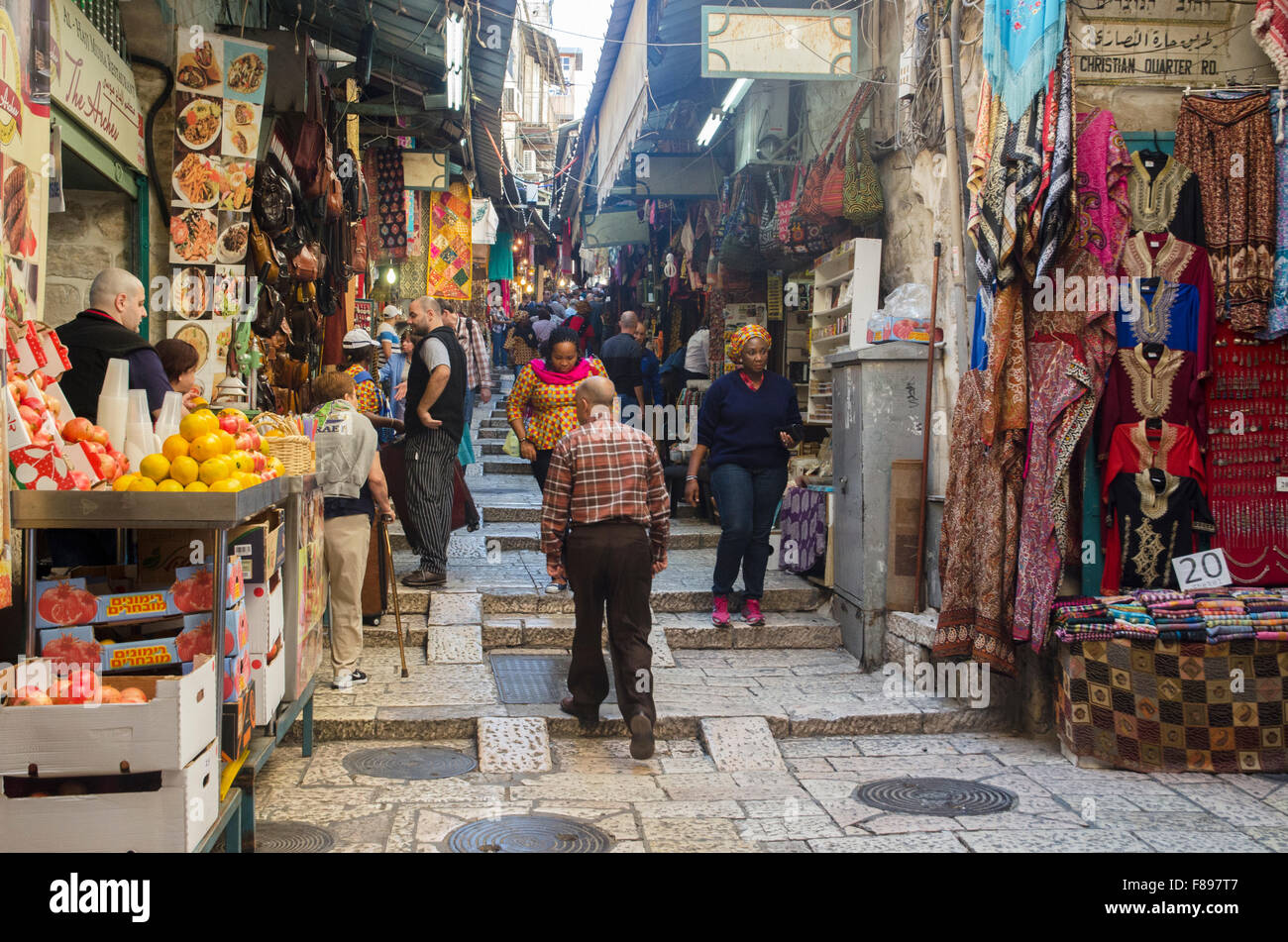 The old city of Jerusalem, Israel/Palestine Stock Photo