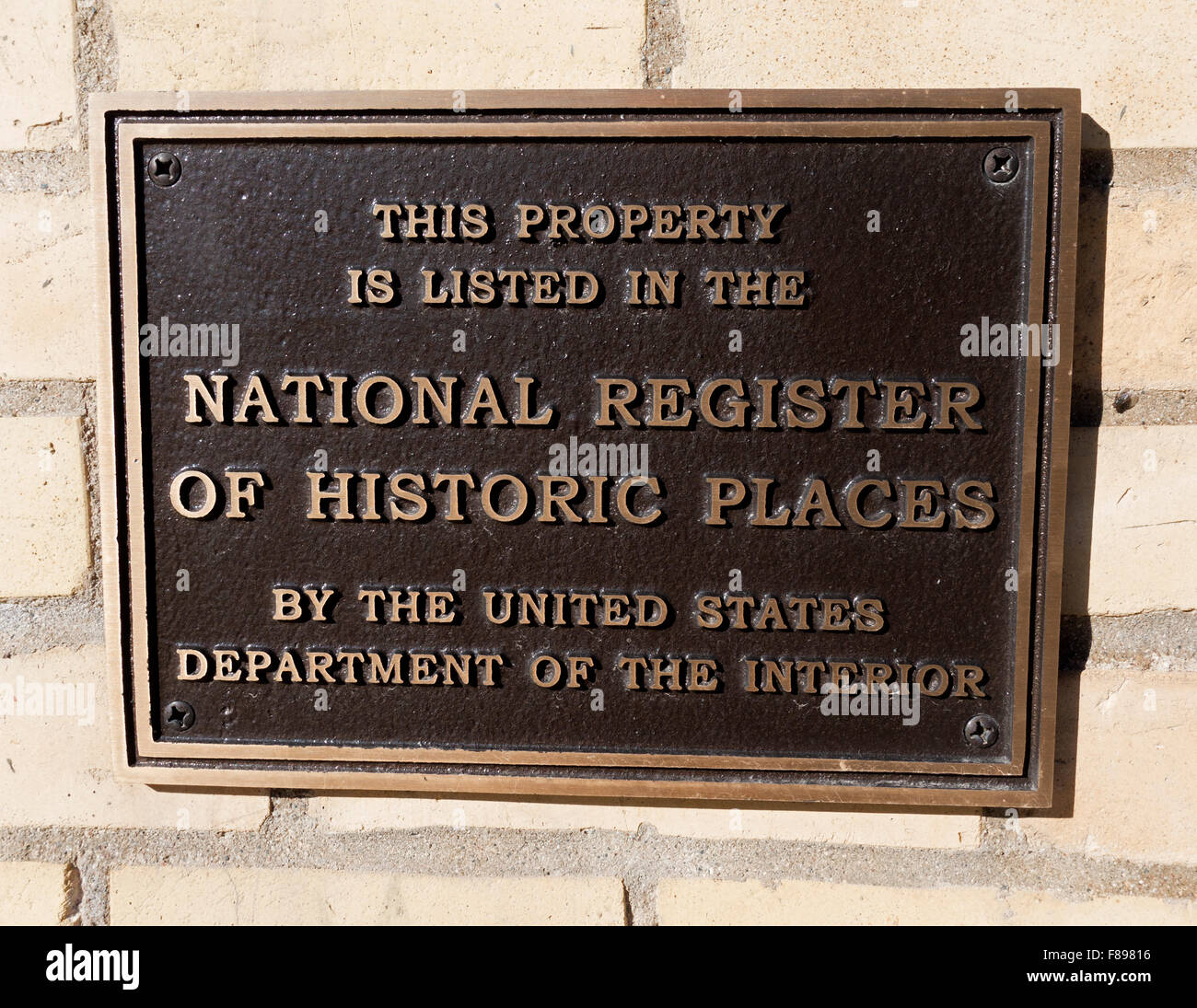 Fergus Falls Regional Treatment Center is in National Register of Historic places. Closed 2005. Fergus Falls Minnesota MN USA Stock Photo