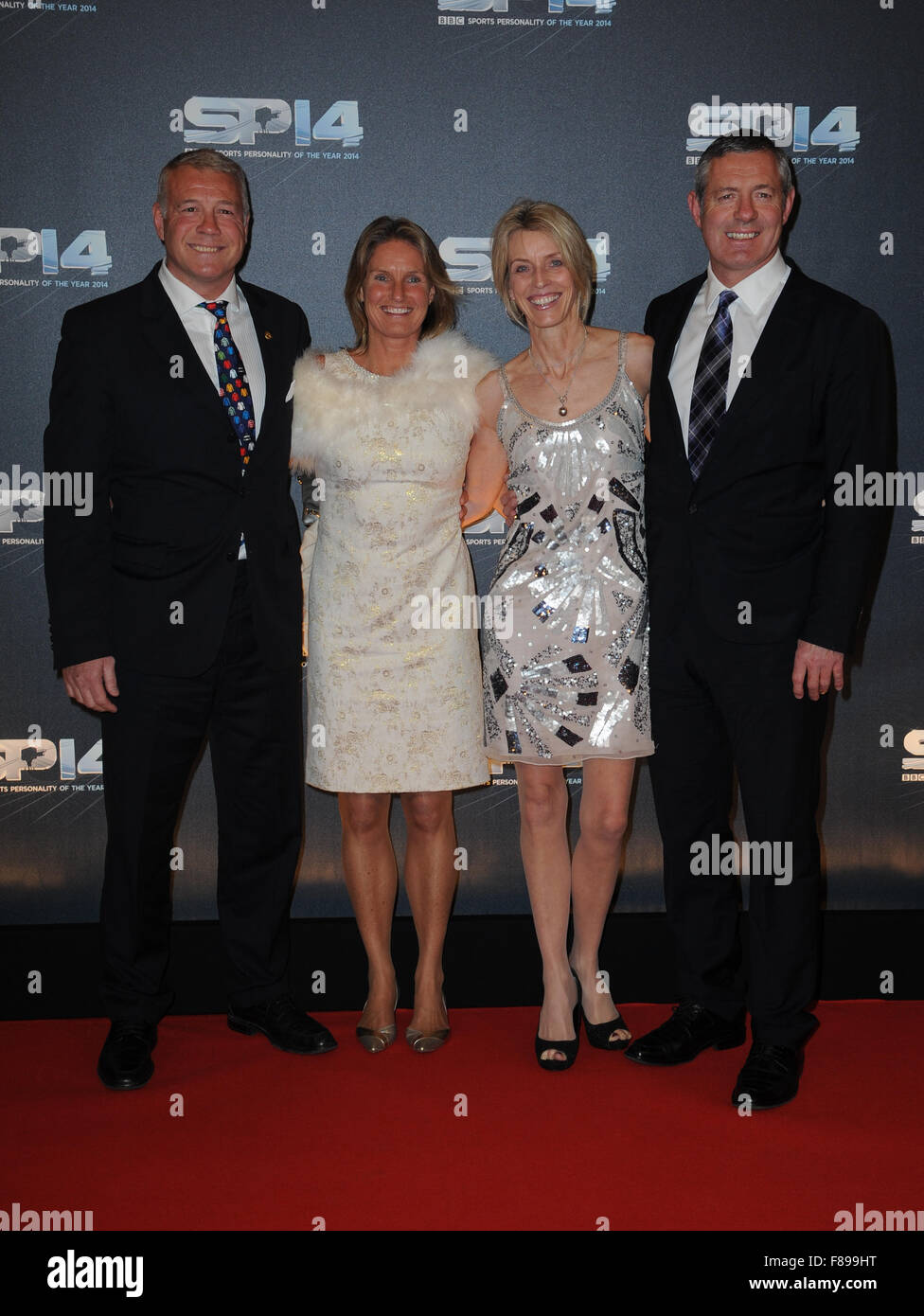 attends the BBC Sports Personality of the Year awards at The SSE Hydro in Glasgow Stock Photo
