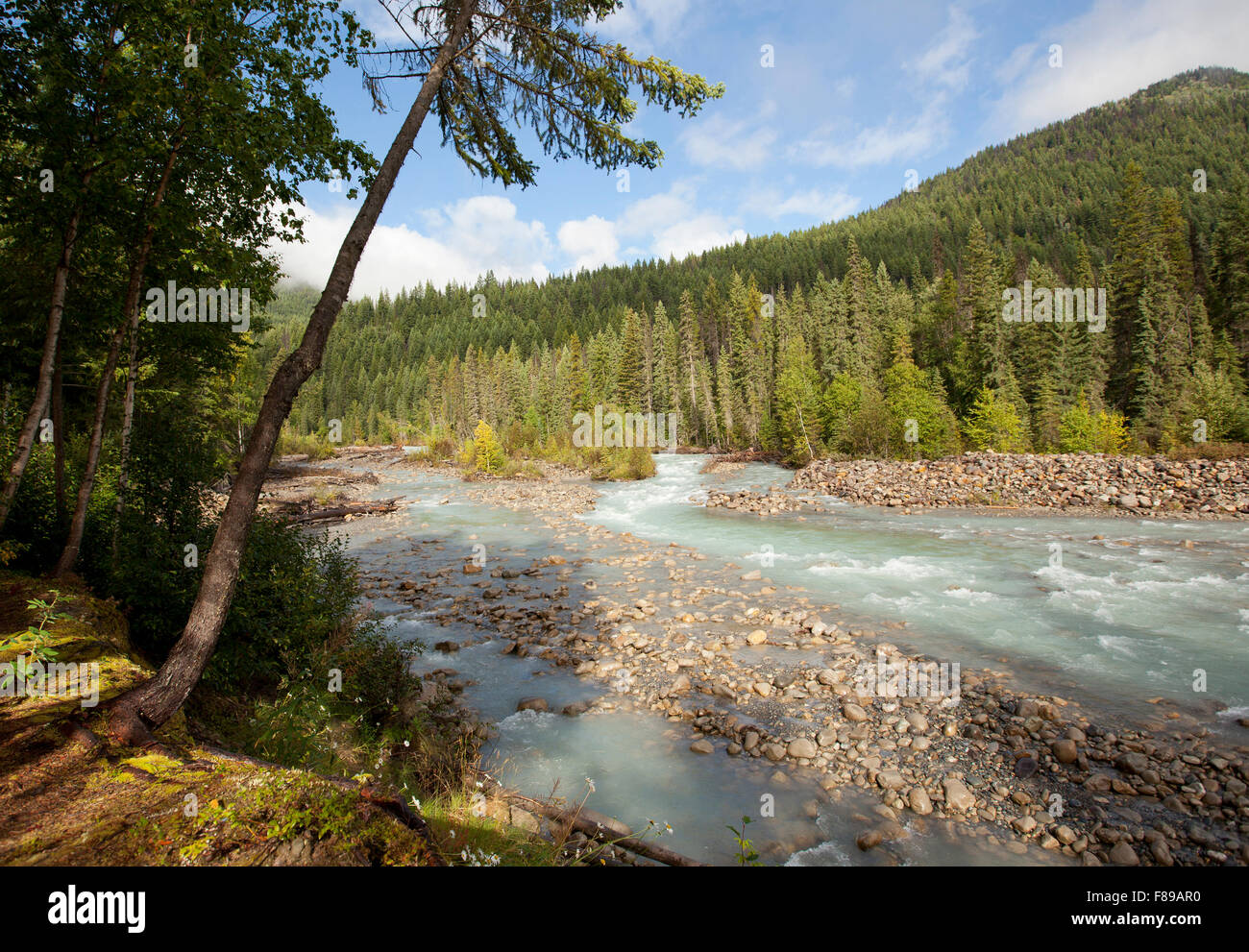 fraser river bc canada Stock Photo