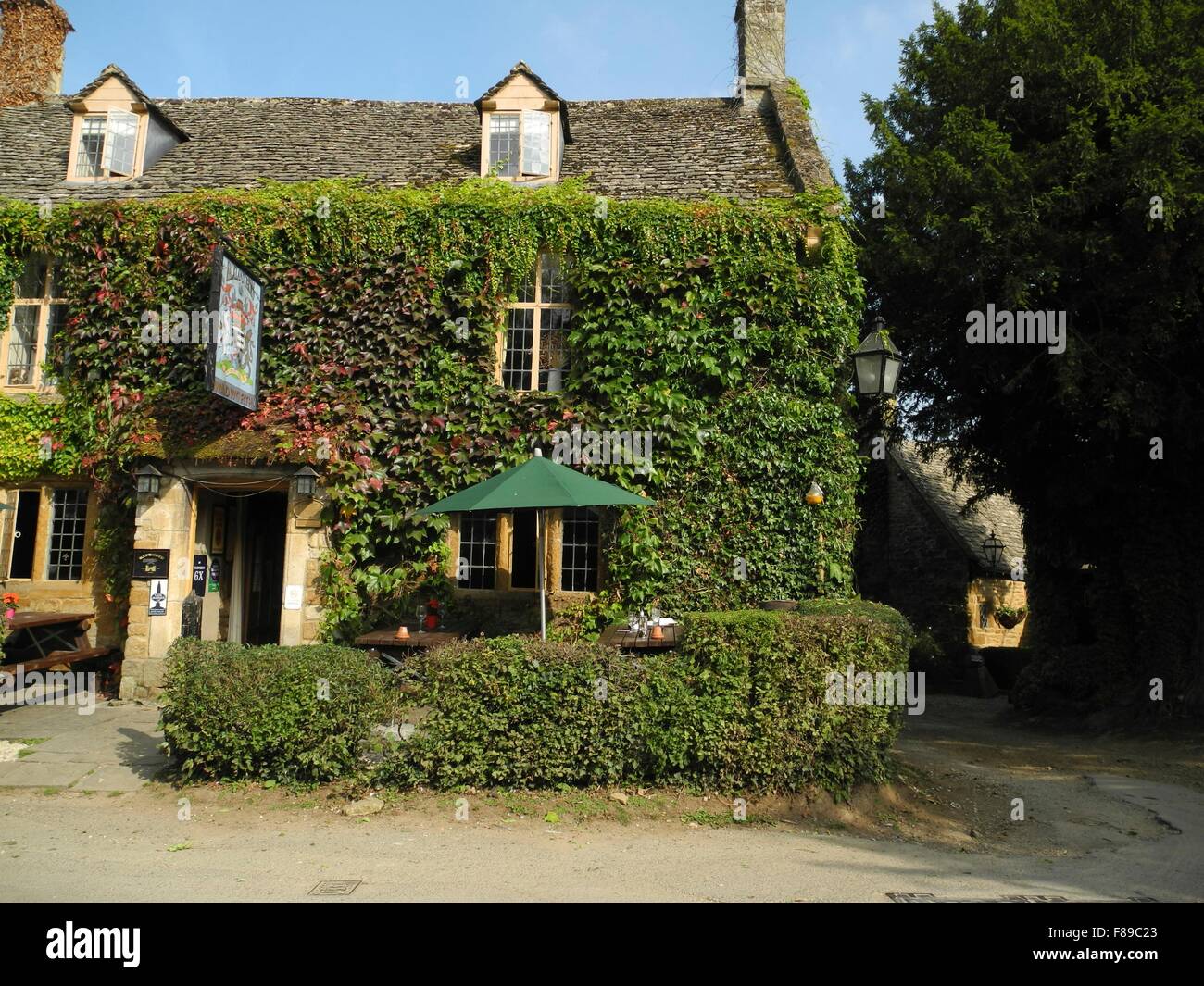 The Falkland Arms Great Tew Cotswold Oxfordshire Stock Photo