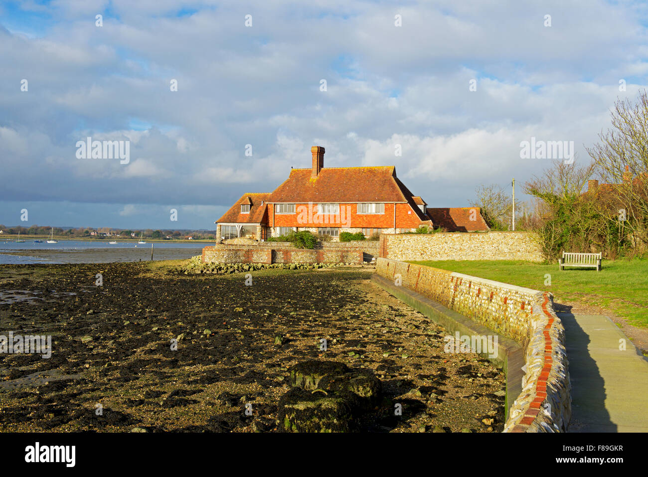 House by the shore, Bosham, Sussex, England UK Stock Photo Alamy