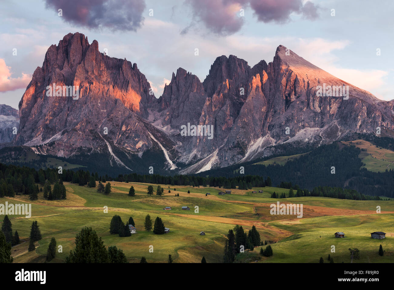 Alpe di Siusi, Seiser Alm, Dolomites, Europe Stock Photo - Alamy