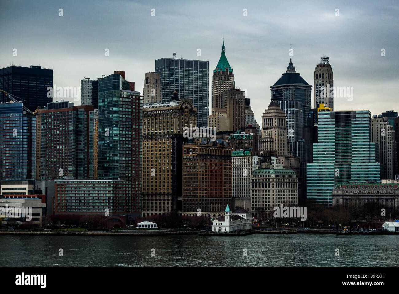 Skyline of New York City Manhattan in 2015 Stock Photo - Alamy