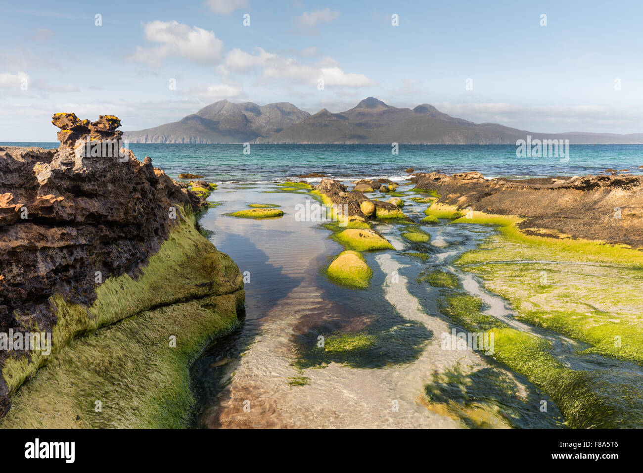 The singing sands of the Isle of Eigg, Small Isles, Inner Hebrides