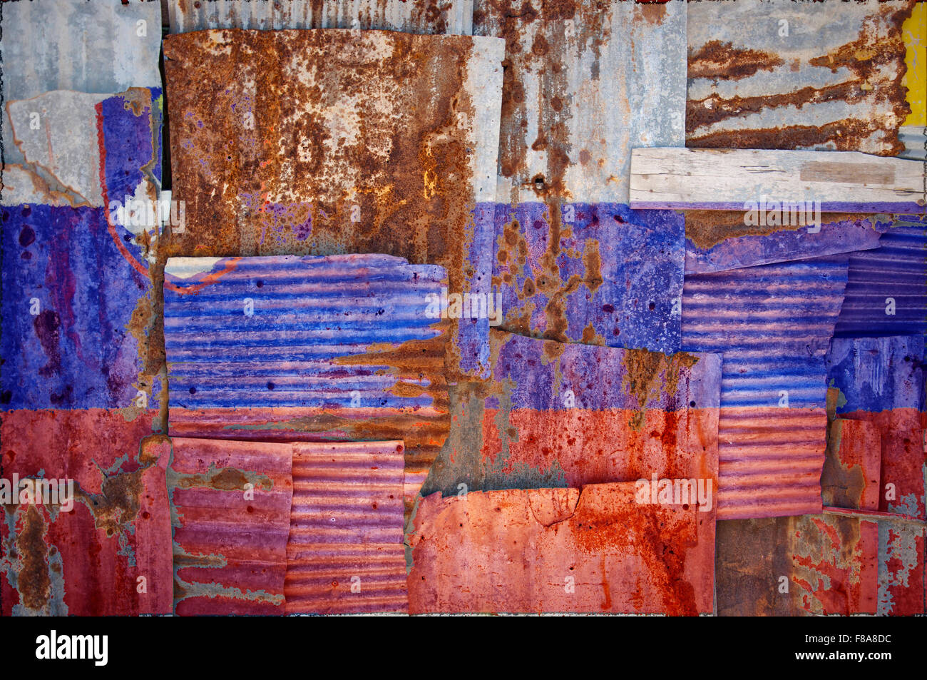 An abstract background image of the flag of Slovenia painted on to ...