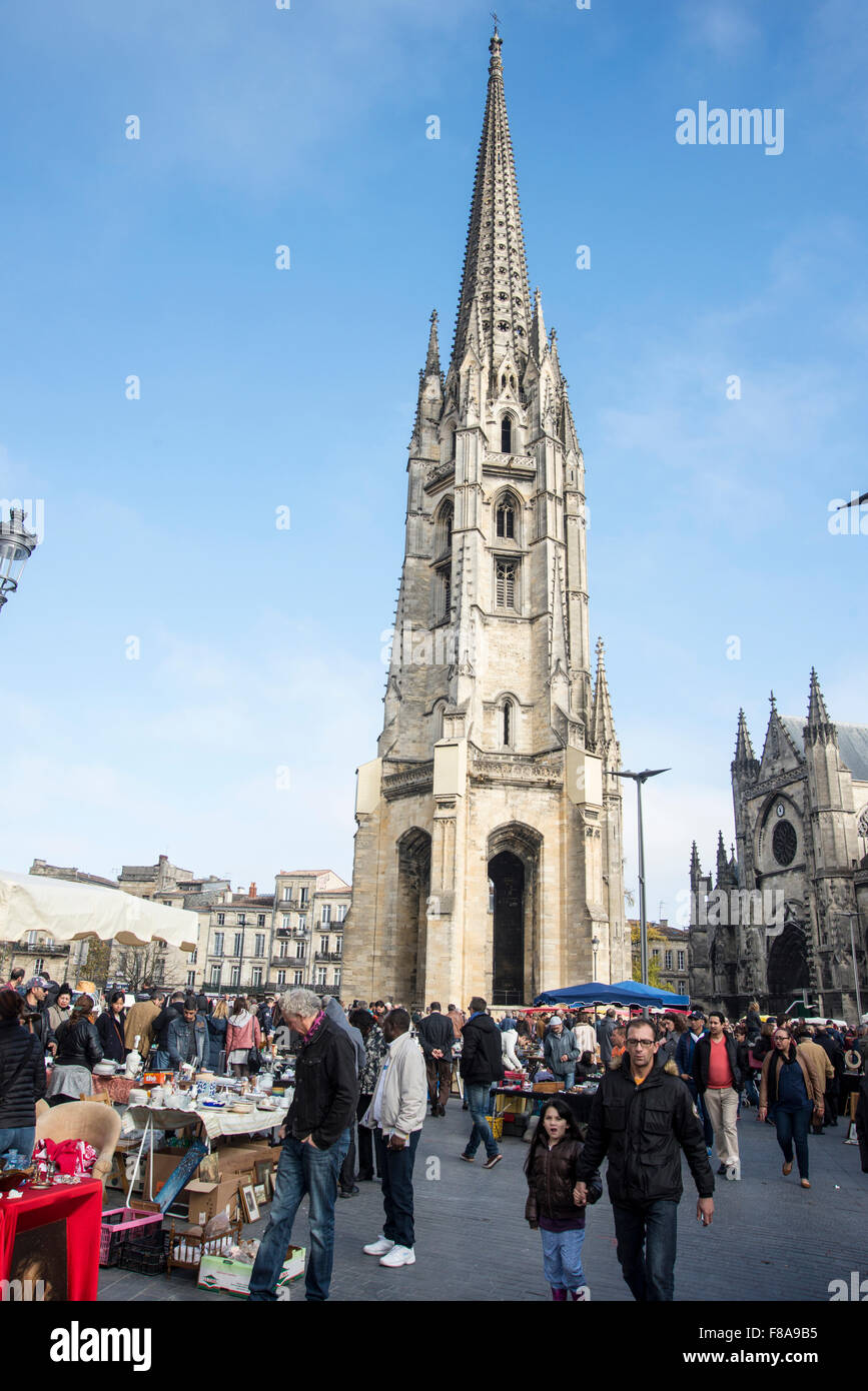 Saint Michel Basilica Stock Photo