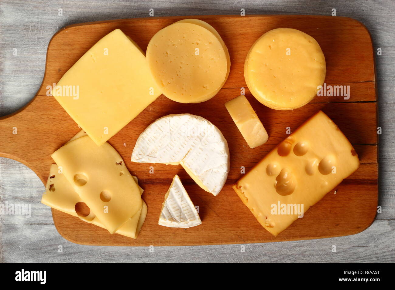 Cheese Assortments. Still Life Stock Photo - Alamy