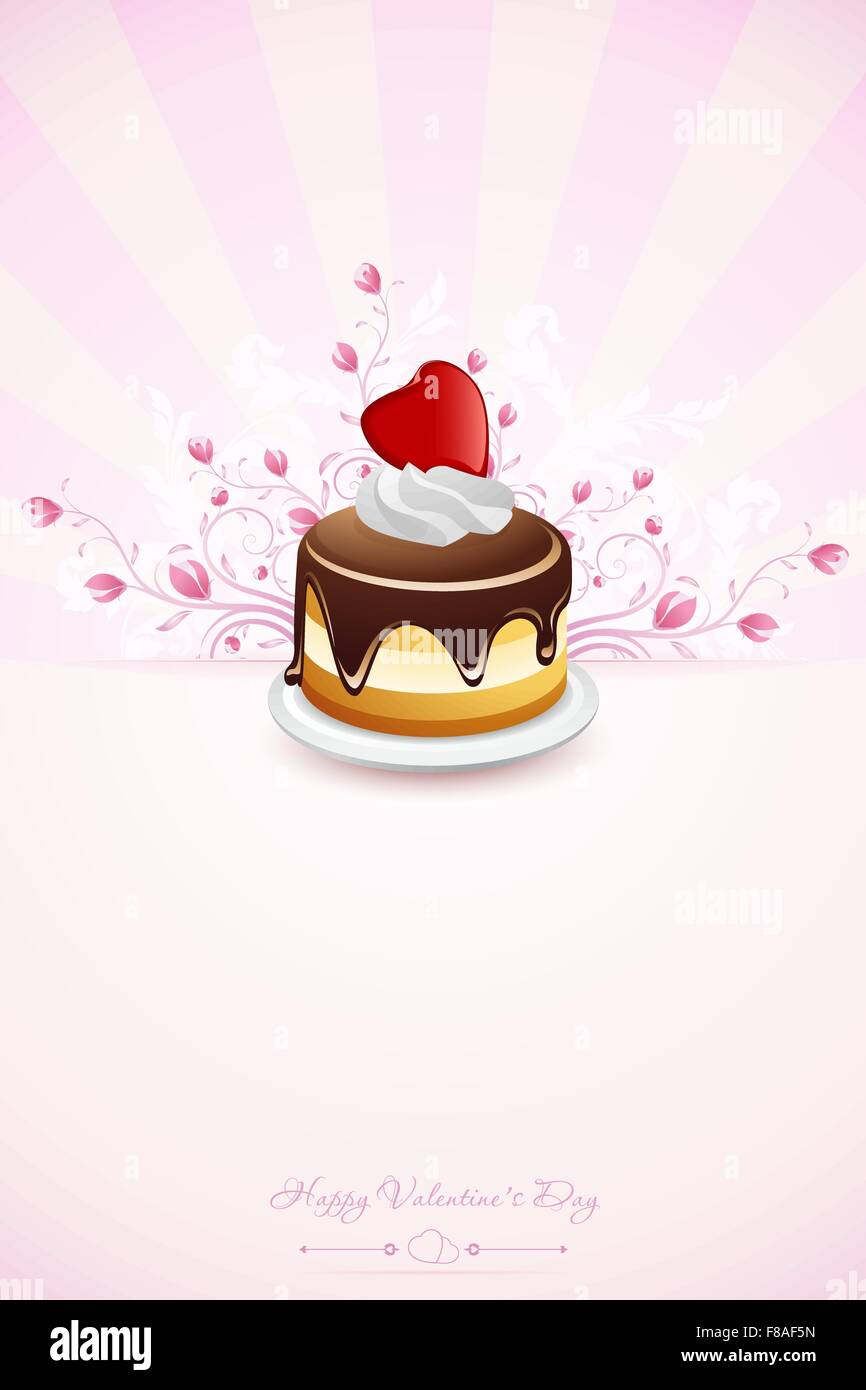 Valentines Day Greeting Card Stock Vector Image & Art - Alamy