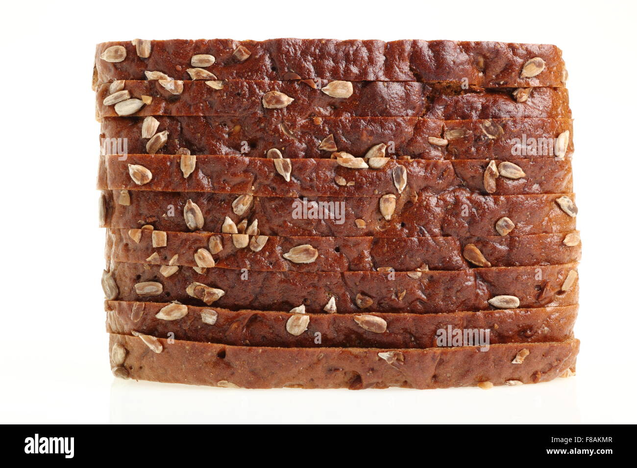 Dark rye bread with sunflower seeds Stock Photo Alamy