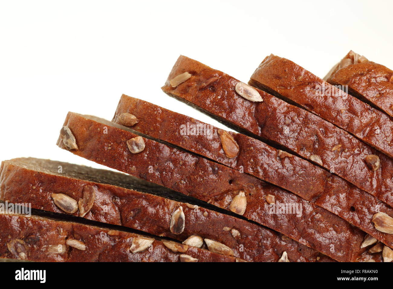 Dark rye bread with sunflower seeds Stock Photo Alamy