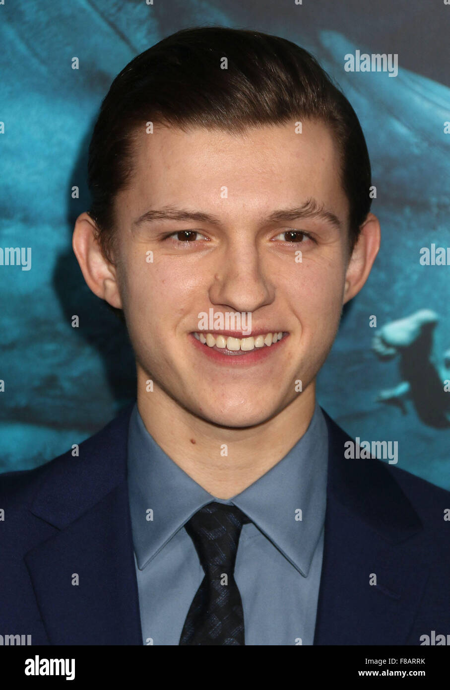 New York, New York, USA. 7th Dec, 2015. Actor TOM HOLLAND attends the New York premiere of 'In the Heart of the Sea' held at Jazz at Lincoln Center's Frederick P. Rose Hall. Credit:  Nancy Kaszerman/ZUMA Wire/Alamy Live News Stock Photo