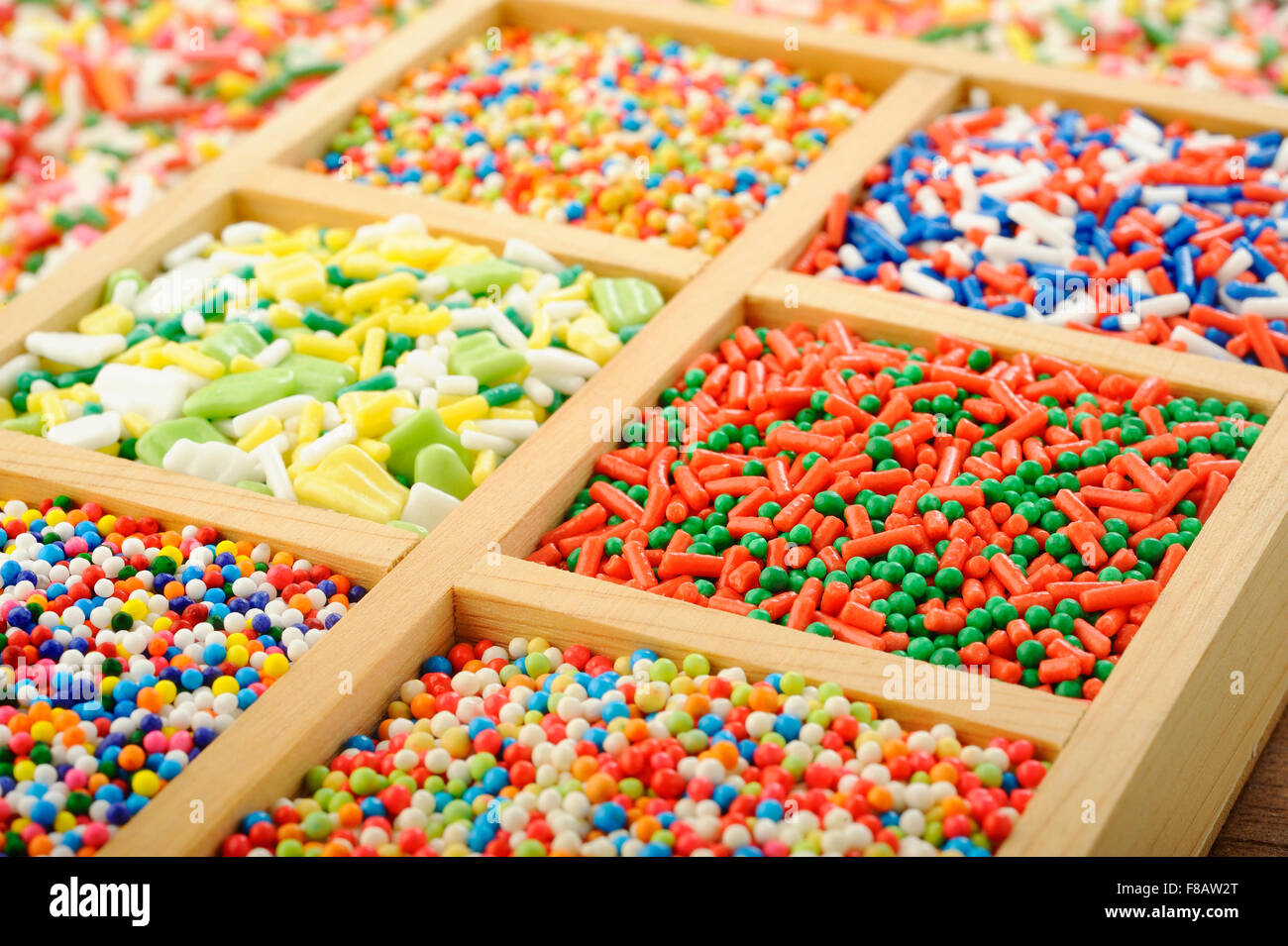 Rainbow sprinkles hi-res stock photography and images - Alamy