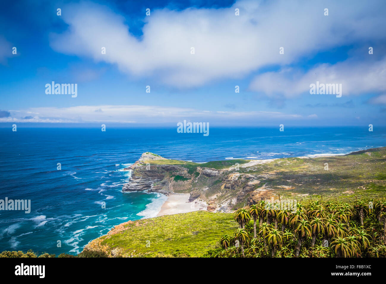 Landscapes of the Cape Point , South Africa Stock Photo