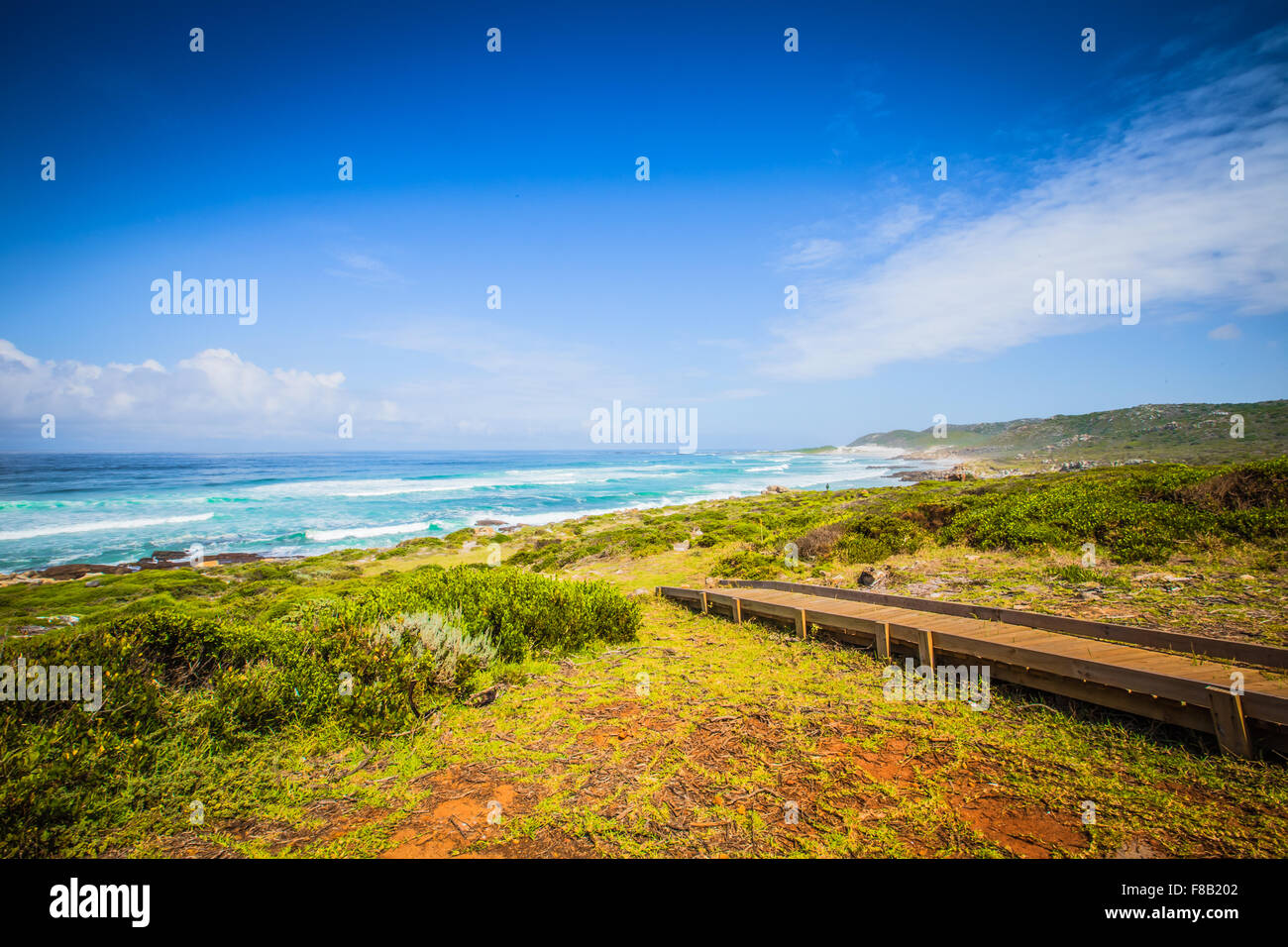 Landscapes of the Cape Point , South Africa Stock Photo
