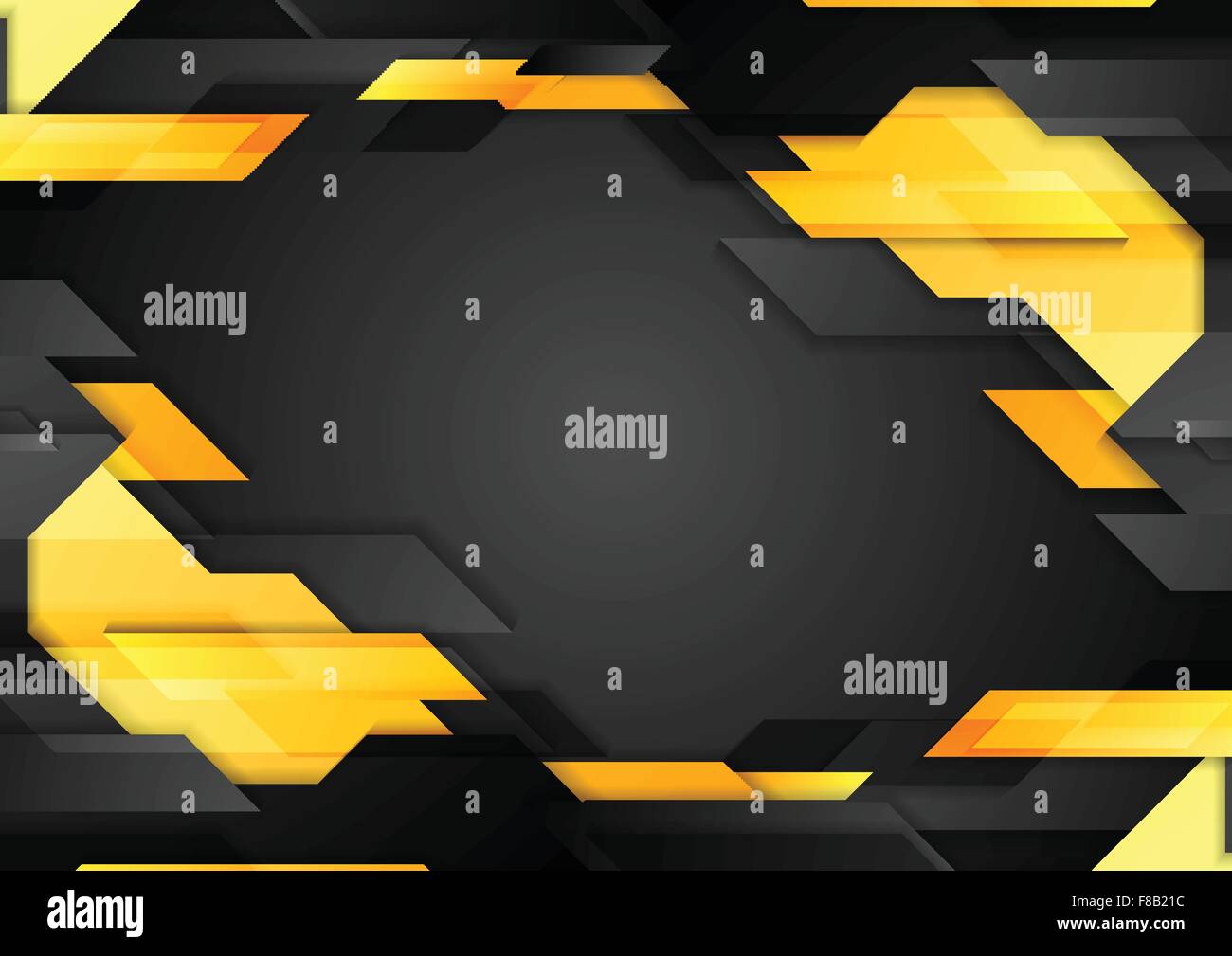 Abstract tech geometric corporate background. Vector design Stock ...