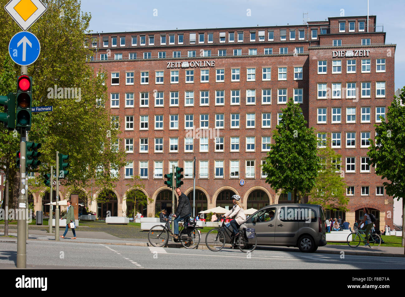 Deutschland, Hamburg, Verlagsgebäuder der Zeitung 'Die Zeit' Stock Photo