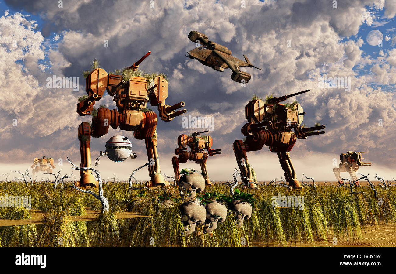 Combat robots hi-res stock photography and images - Alamy