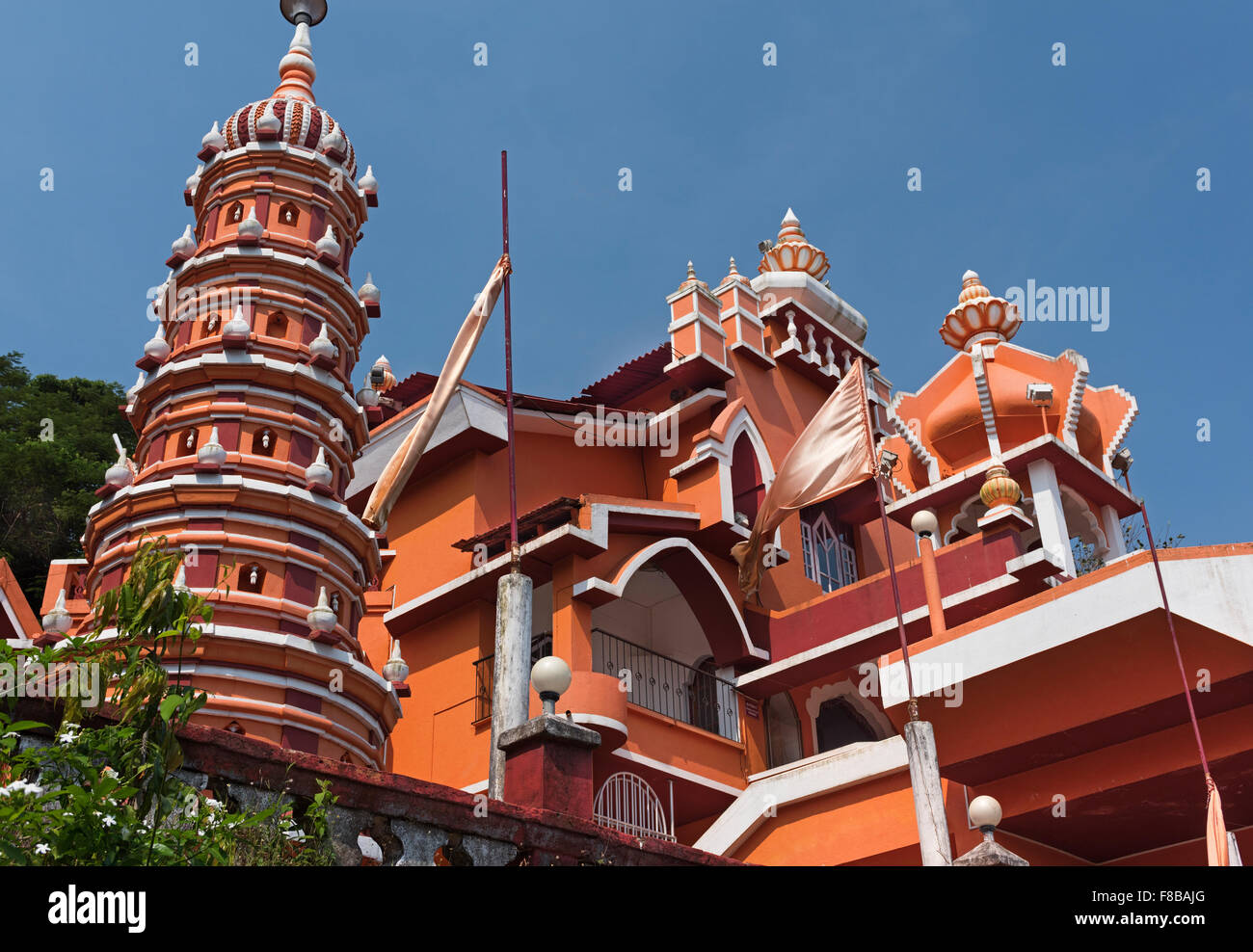 Maruti Hindu Temple Altinho Panjim Goa India Stock Photo Alamy