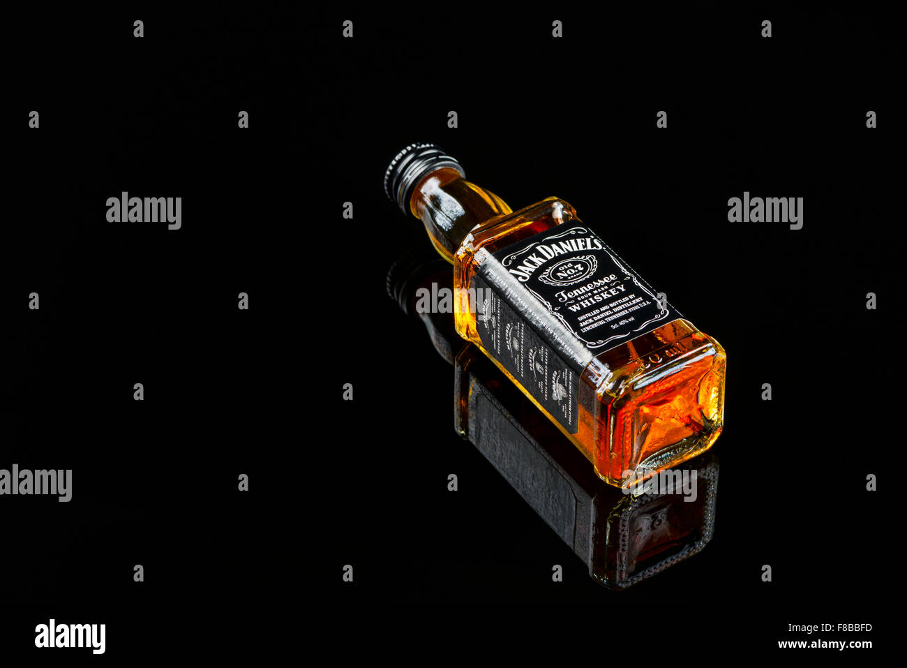 Jack Daniels table Stock Photo Alamy
