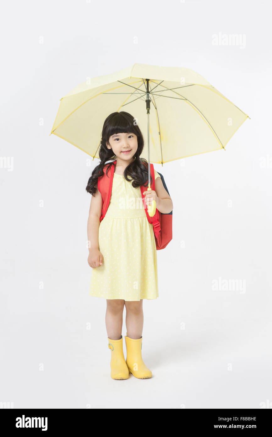 girls yellow rain boots