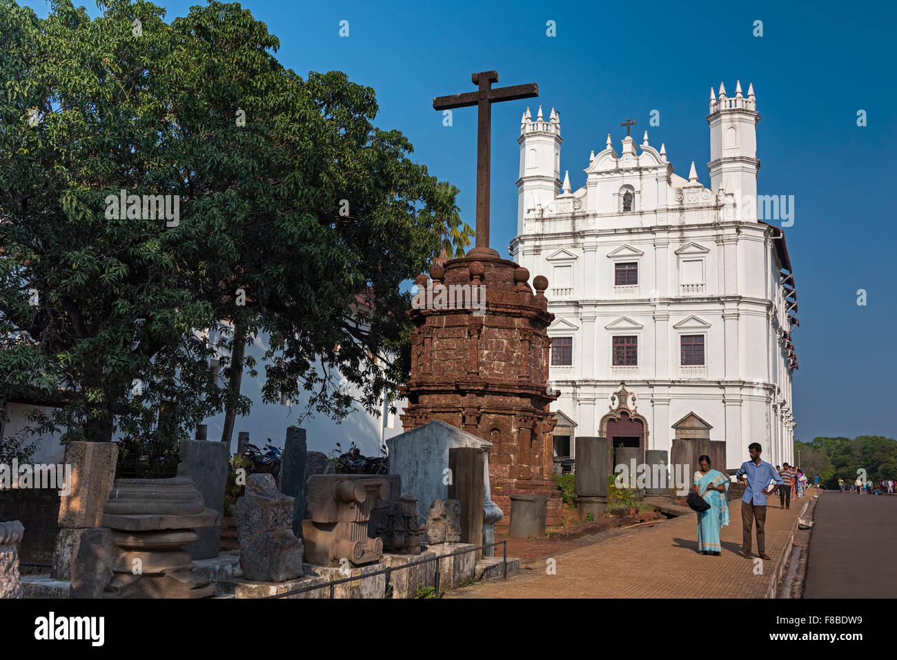 Church of St Francis of Assisi Old Goa India Stock Photo