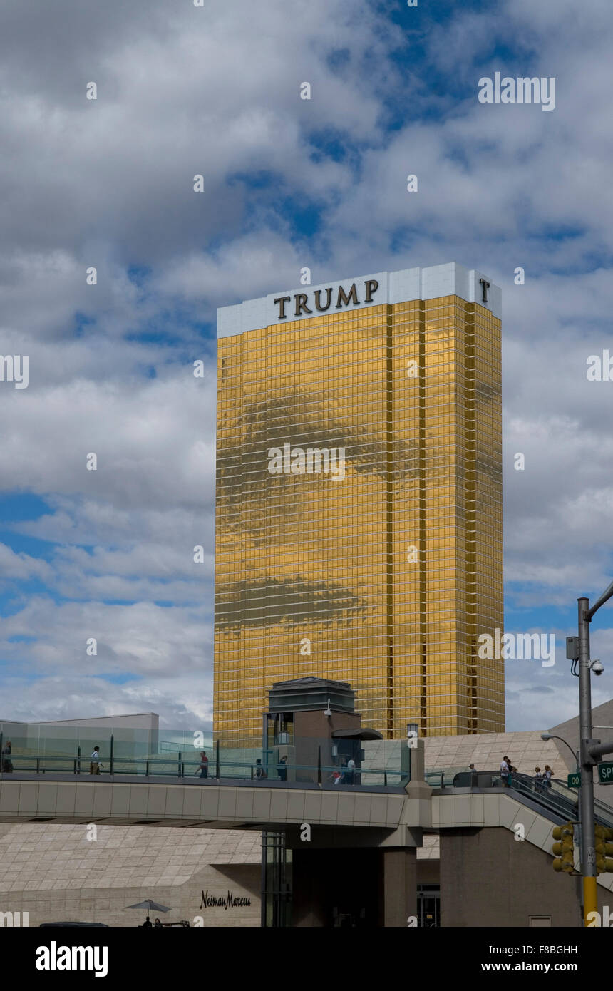 Trump Hotel Las Vegas Nevada USA Stock Photo