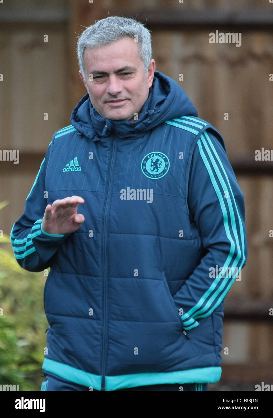 Jose Mourinho Chelsea Football Club Manager addresses the media prior to  the club's vital Champions League clash with FC Porto Stock Photo - Alamy