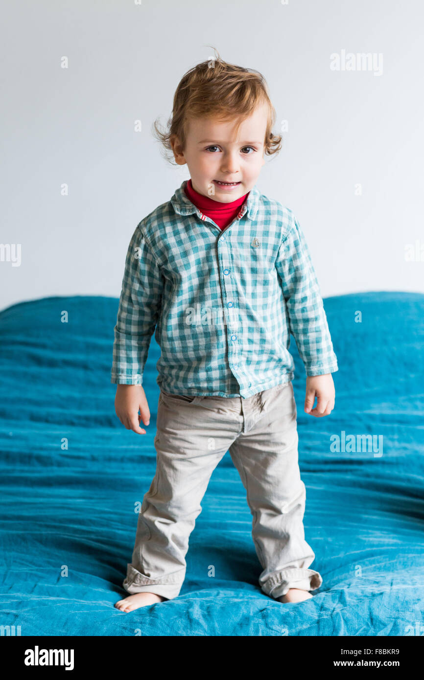 2 year-old boy. Stock Photo