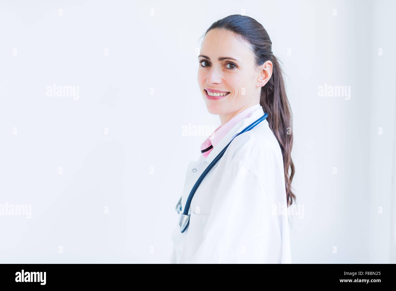 Portrait of a doctor. Stock Photo