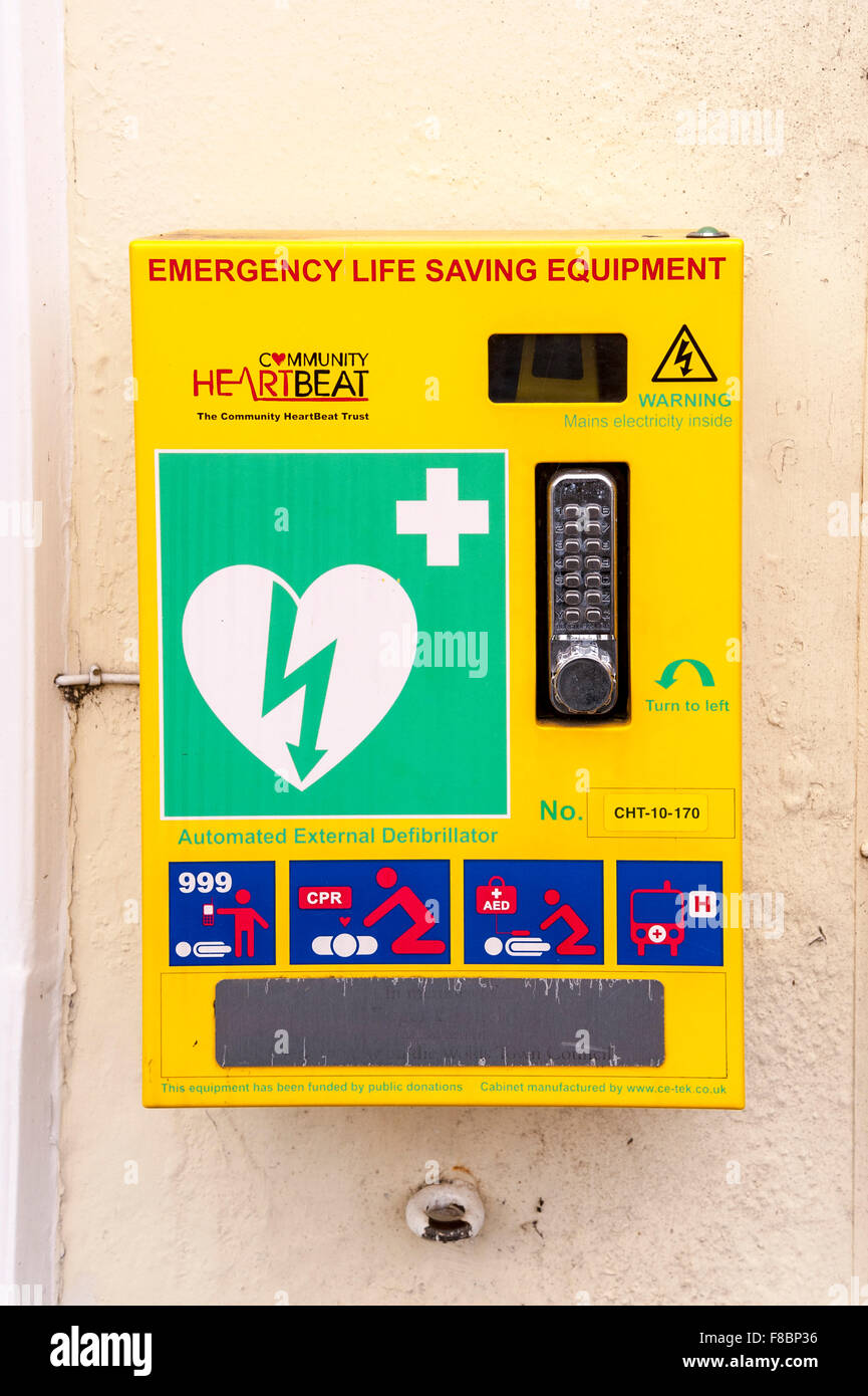 Emergency Life Saving Equipment Defibrillator from the Community