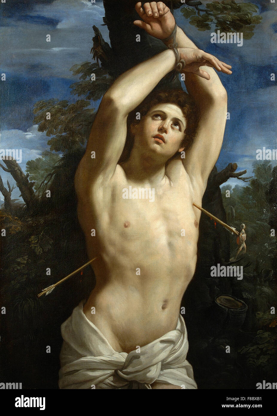 Guido Reni - Saint Sebastian Stock Photo