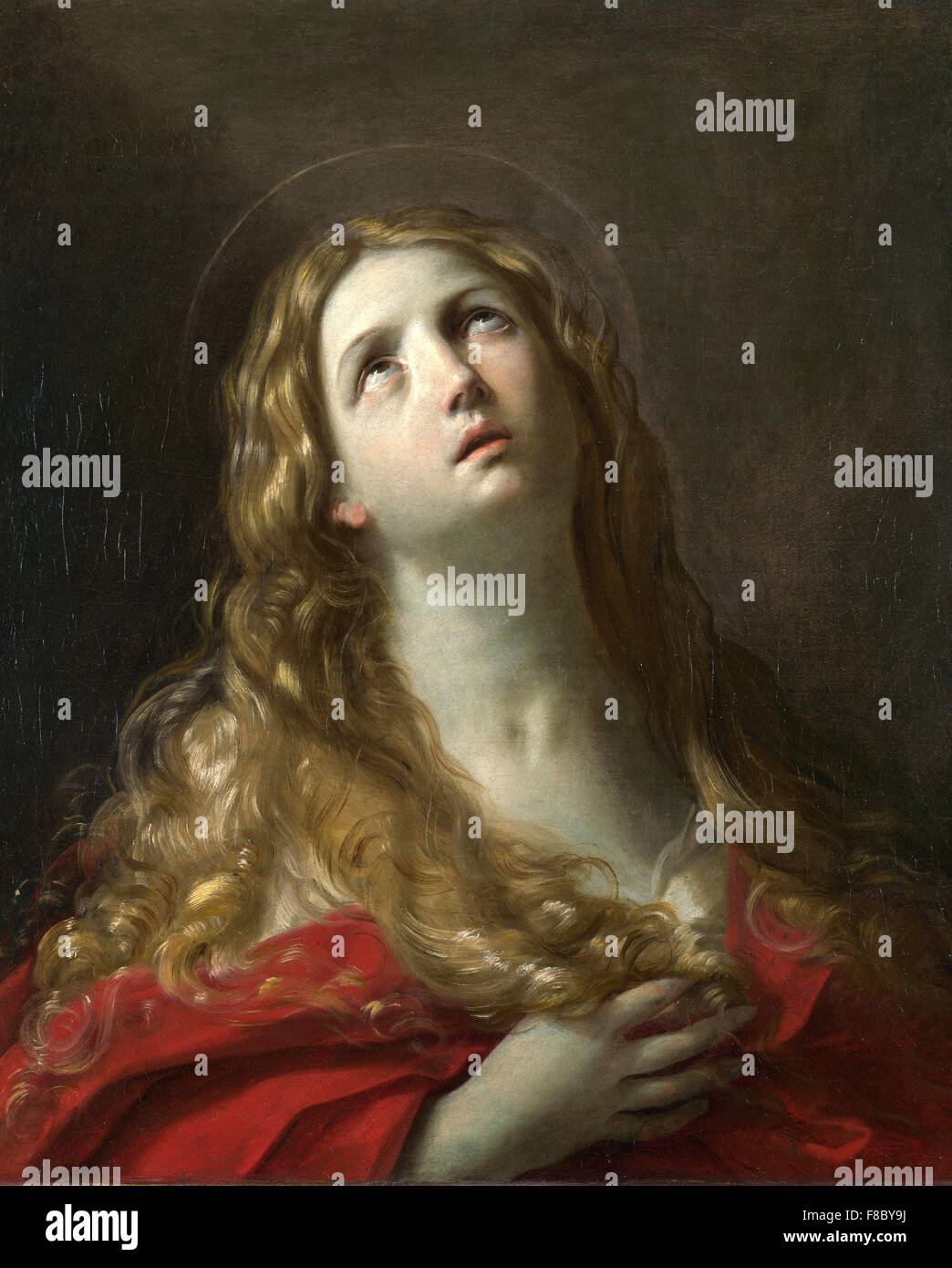 Guido Reni - Saint Mary Magdalene Stock Photo