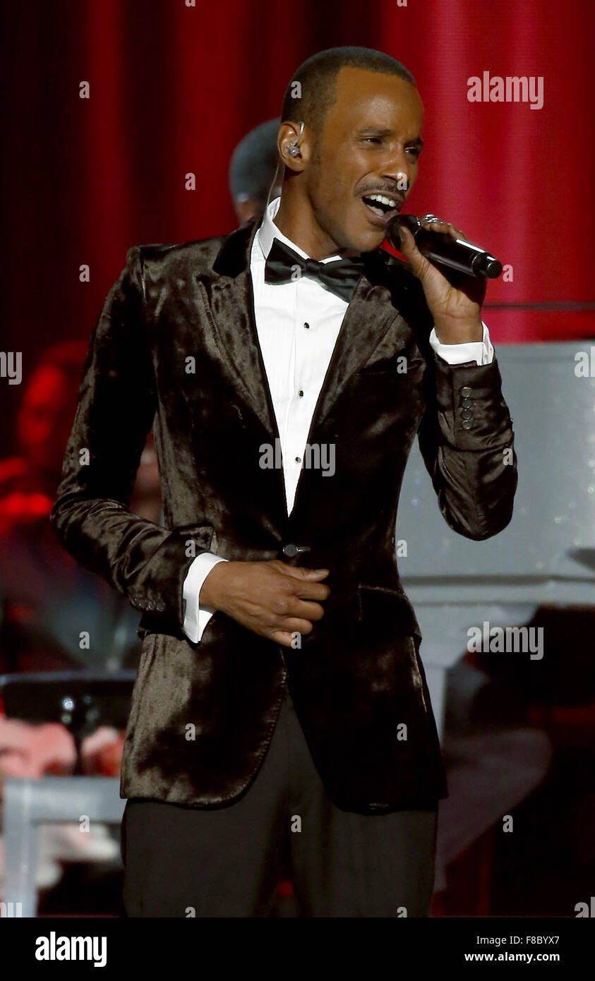 2015 Soul Train Music Awards Show at The Orleans Arena  Featuring: Tevin Campbell Where: Las Vegas, Nevada, United States When: 06 Nov 2015 Stock Photo