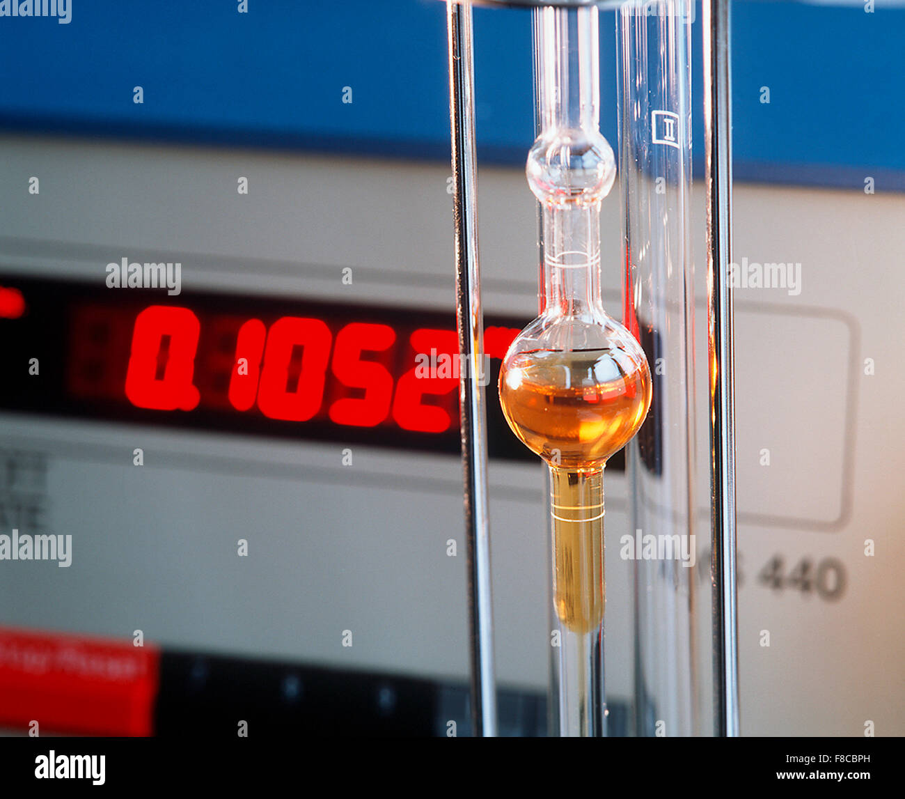 chemical research laboratory Stock Photo