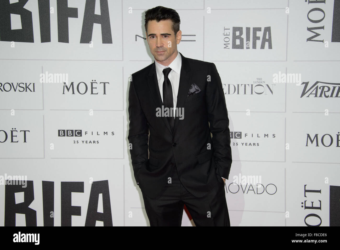 Colin Farrell at the British Independent Film Awards 2015 in London Stock Photo