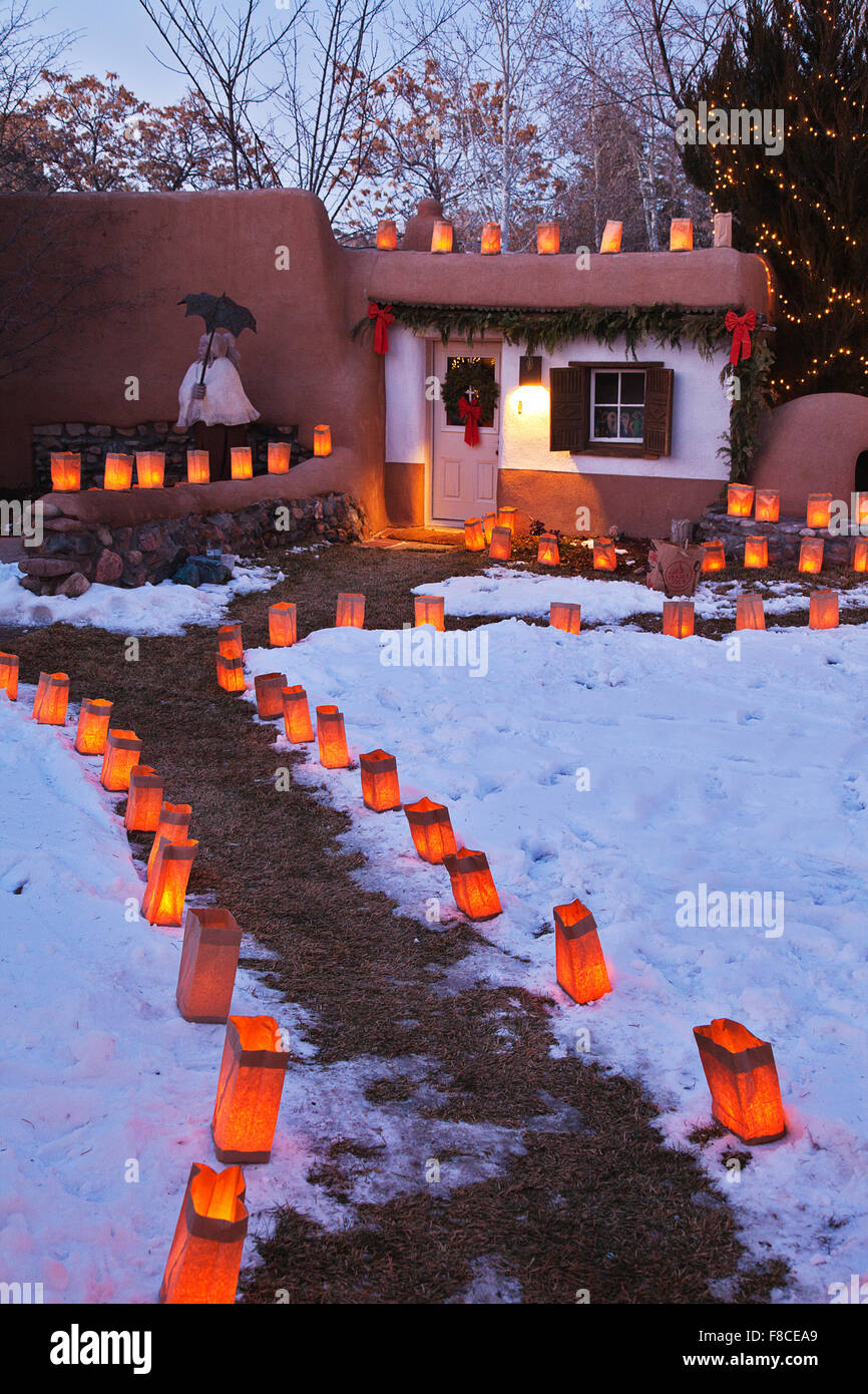 Luminaria santa fe hires stock photography and images Alamy