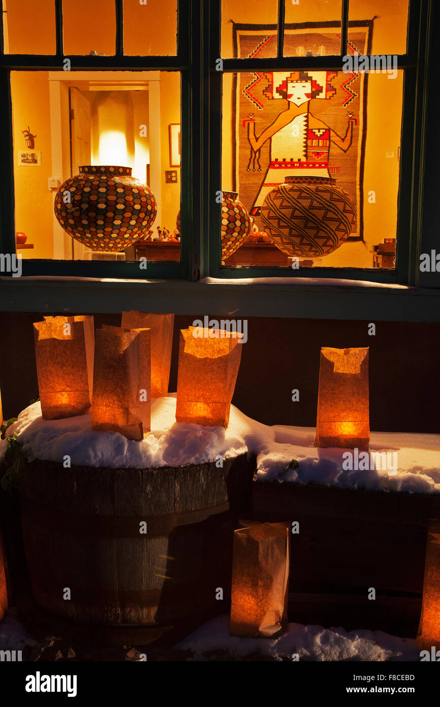 Luminaria santa fe hires stock photography and images Alamy