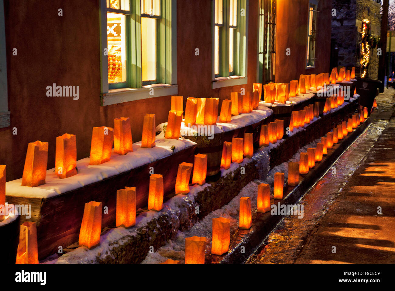 Luminaria santa fe hires stock photography and images Alamy
