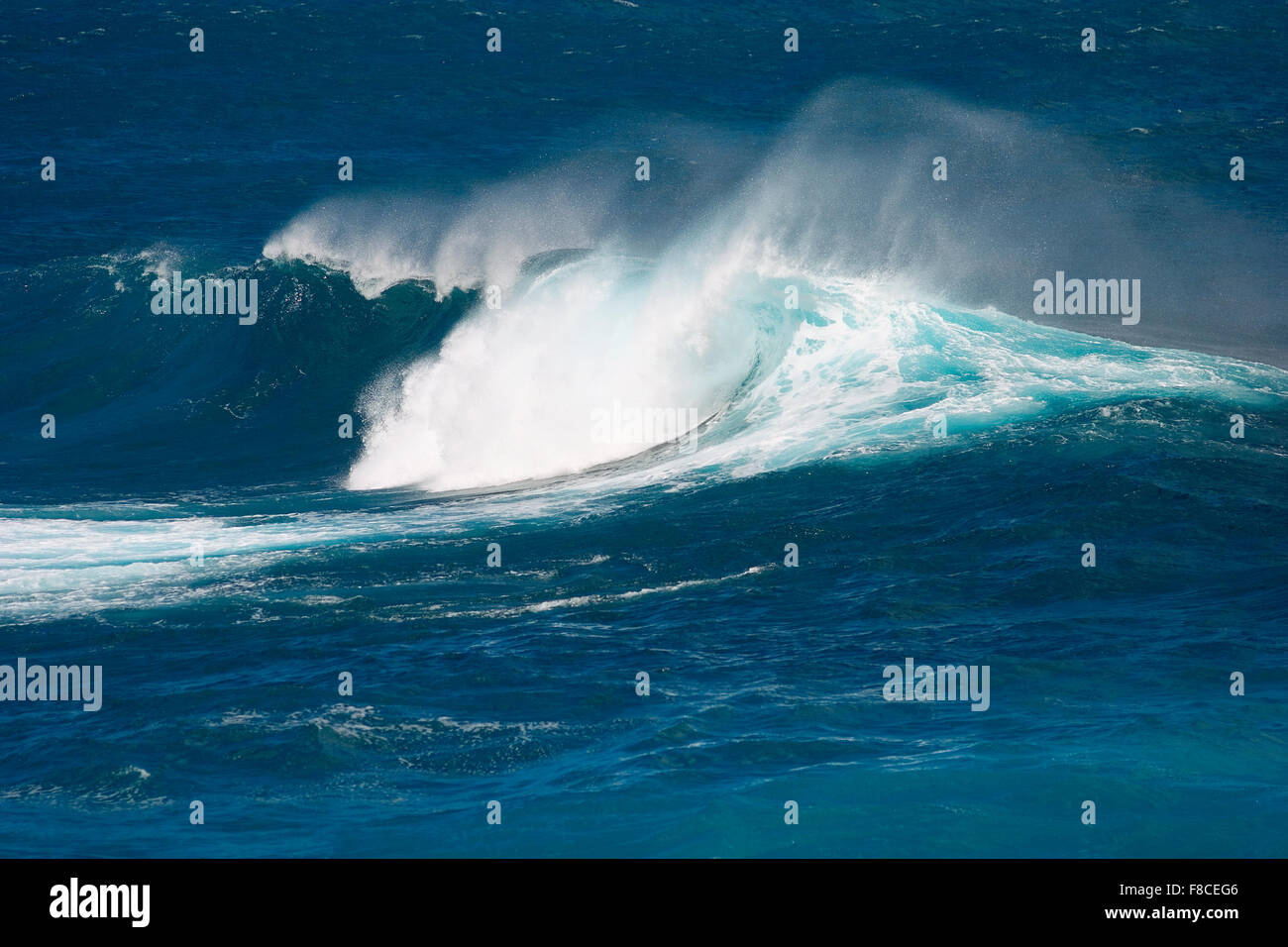 big ocean surge Stock Photo