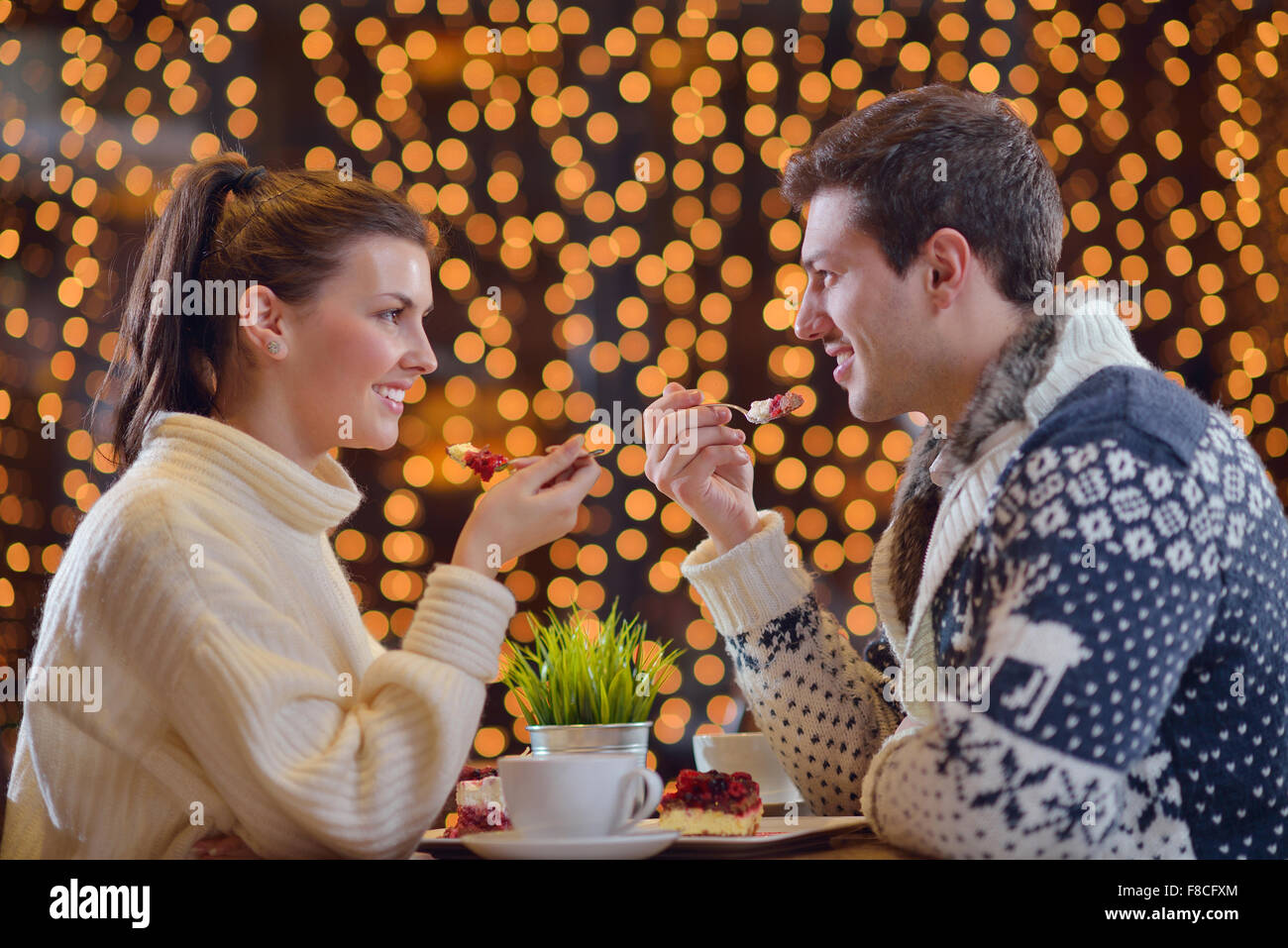 Romantic Evening Date In Restaurant Happy Young Couple With Wine Glass romantic-evening-date-in-restaurant-happy-young-couple-with-wine-glass