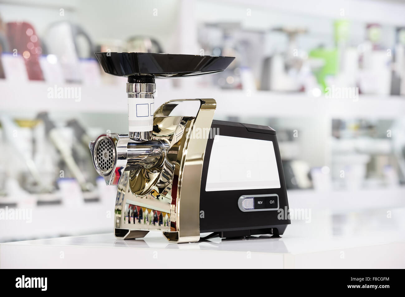 mincer or grinder in retail store Stock Photo Alamy