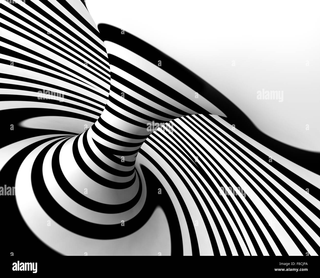 Abstract spiral background in black and white Stock Photo - Alamy