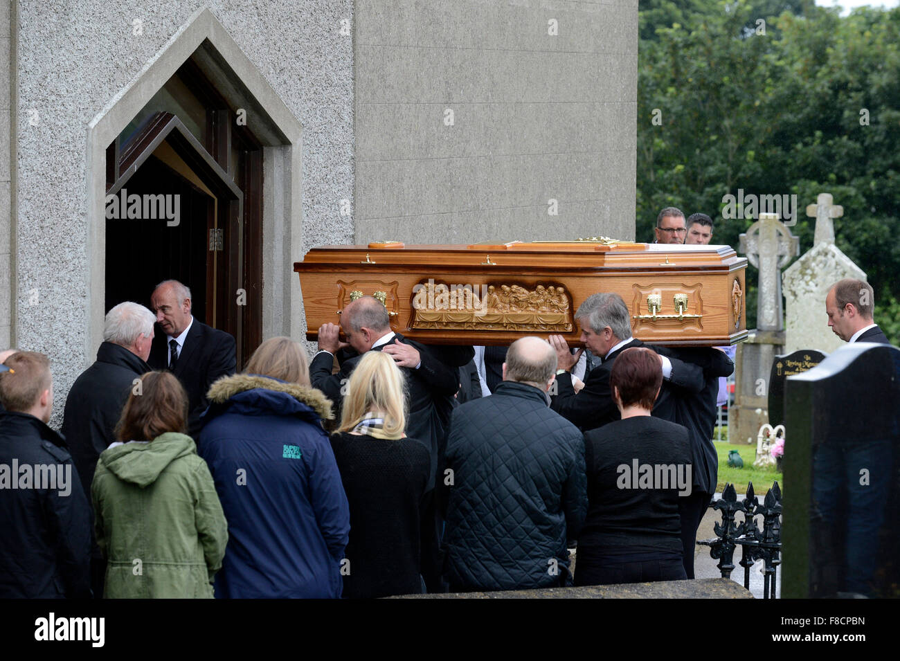 Funeral in County Donegal, Ireland Stock Photo Alamy