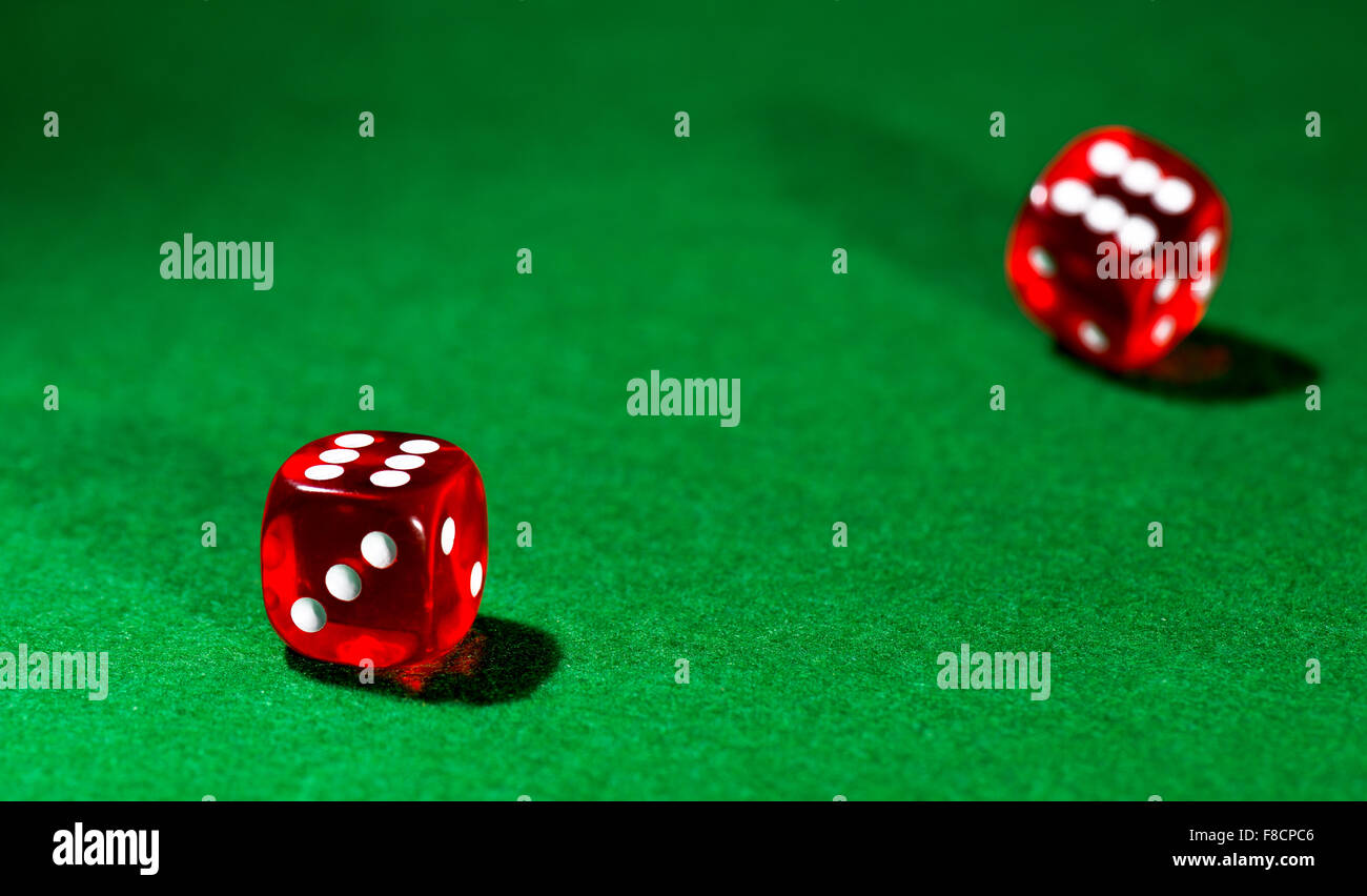 dice for gambling Stock Photo Alamy